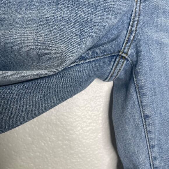 Universal Thread Womens Jeans Size 24 High Rise Straight Crop Denim Blue - Picture 12 of 16